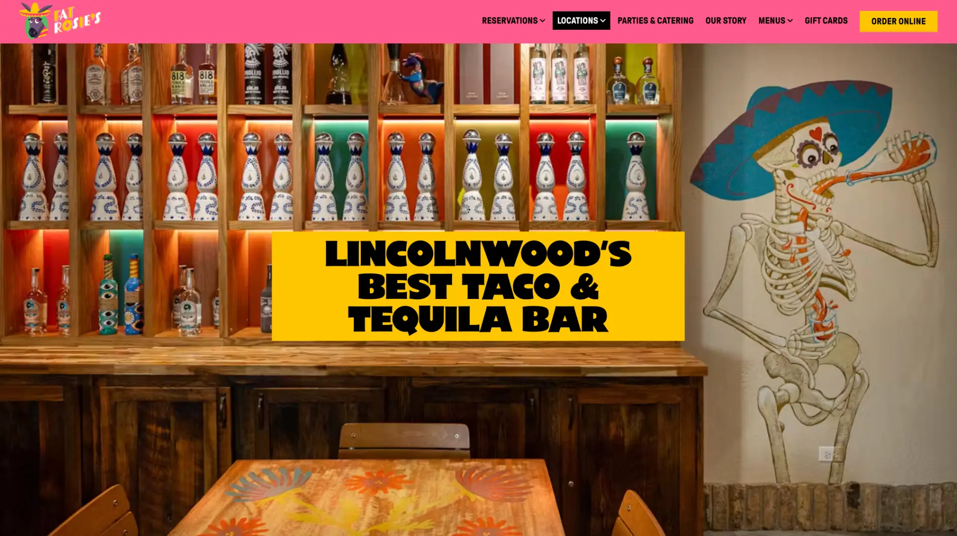 Fat Rosie's Taco & Tequila Bar in Lincolnwood
