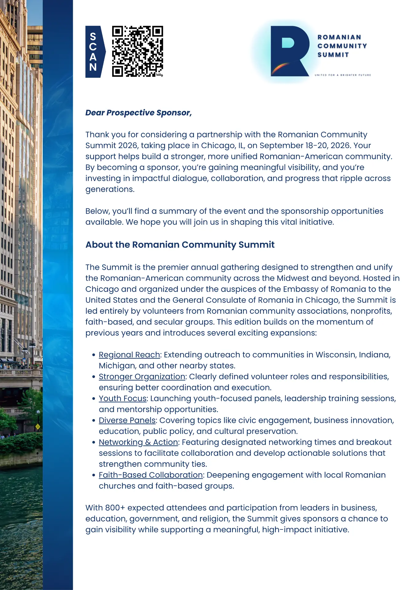 RoSummit 2026 Sponsorship Packages — About