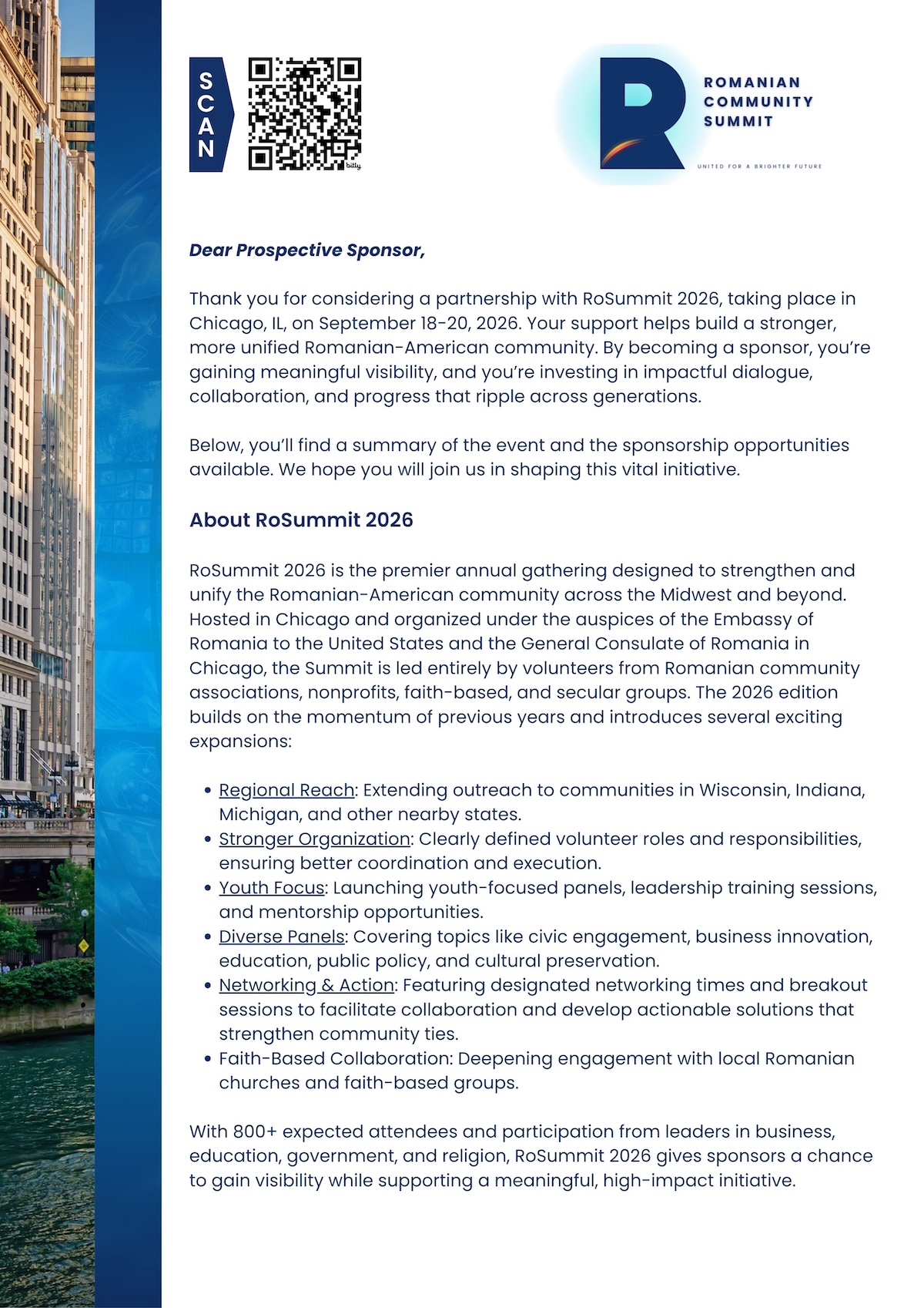 RoSummit 2026 Sponsorship Packages — About